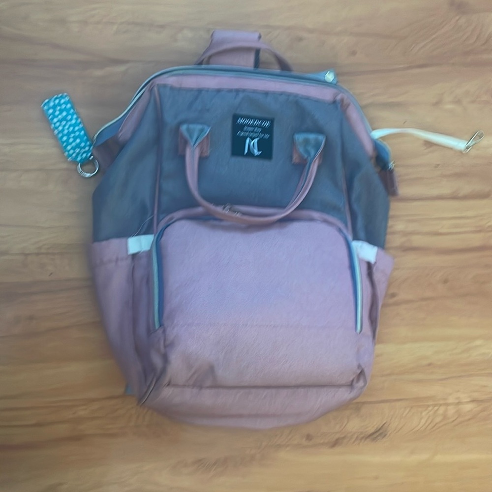 Backpack diaper bag